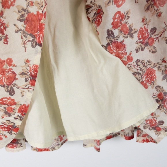 Free People Keep You Floral Mini Dress in Classic Combo - Picture 6 of 15